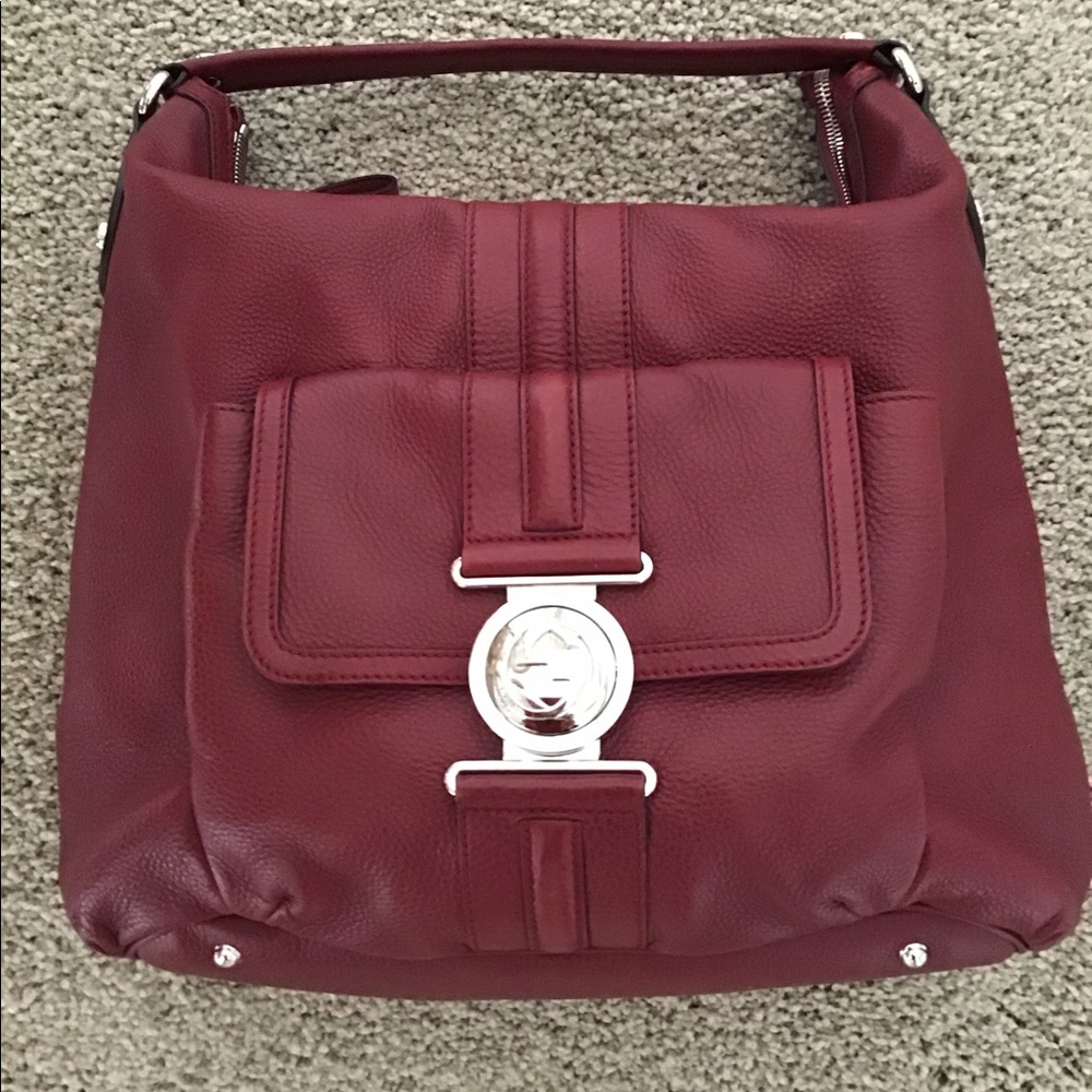 Gucci burgundy bag